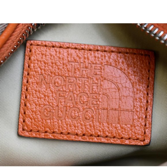 GUCCI  X North Face Canvas Waist Belt Bag Beige - Picture 14 of 15